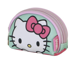 Hello Kitty Van-Monedero Oval Casual  Verde