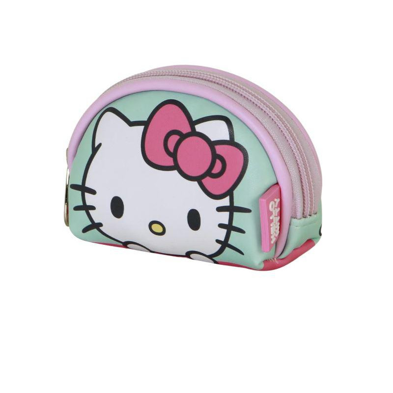 Hello Kitty Van-Monedero Oval Casual  Verde