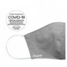 Mascarilla Adulto Gris. Con capa Antibactereana