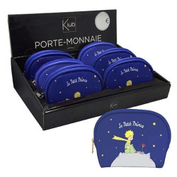 Monedero pequeño cremallera el principito azul pla