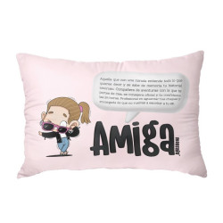 COJÍN ESTAMPADO - DEFINICIÓN AMIGA MALASAÑA