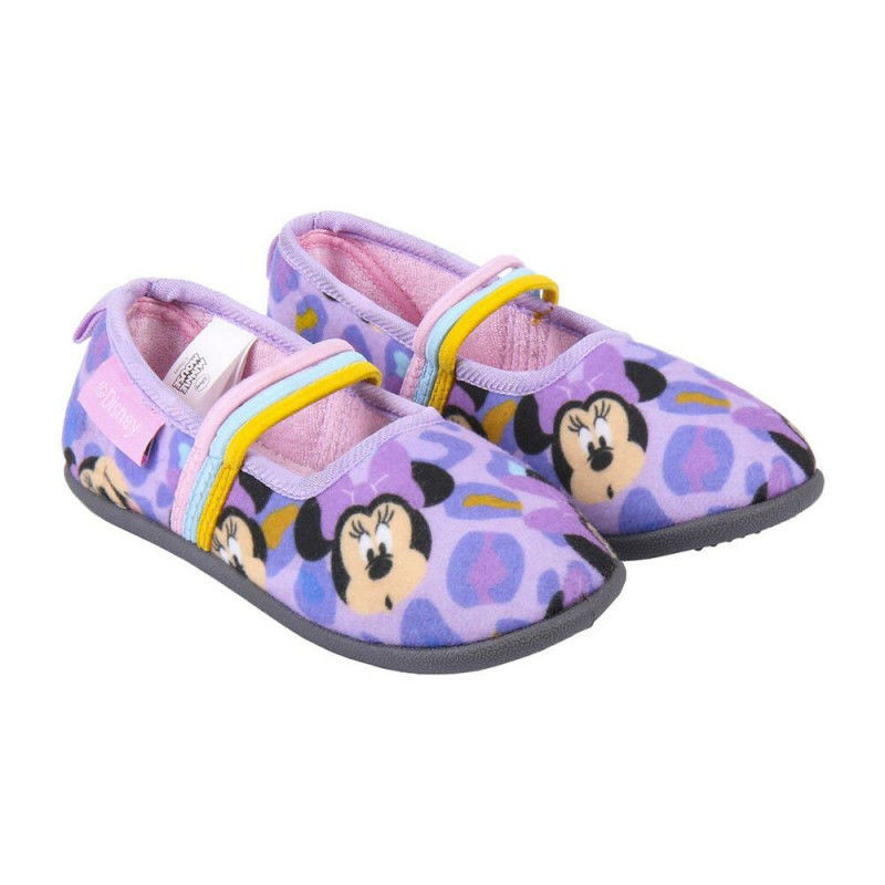 Zapatillas de Casa Minnie Mouse Lila Talla 32
