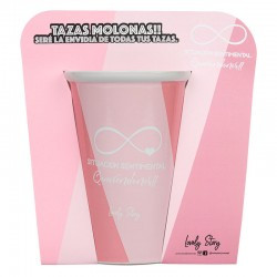 Taza Gigante Queriendonos Rosa