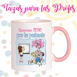 TAZA 'GRACIAS SEÑO POR TU PACIENCIA'