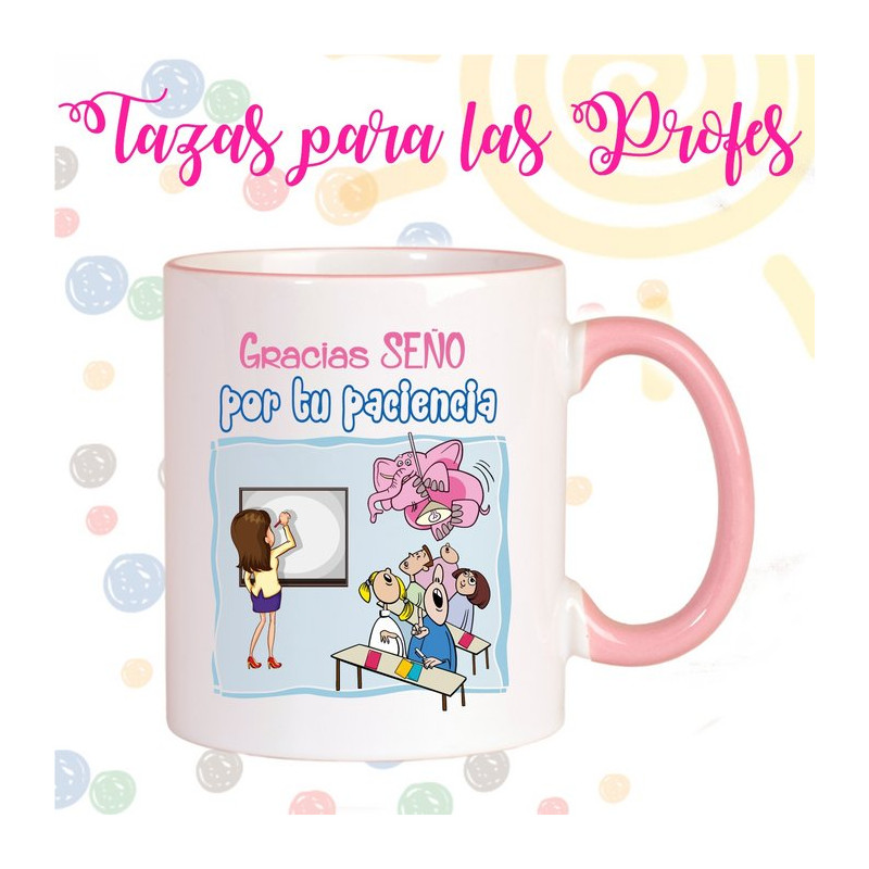 TAZA 'GRACIAS SEÑO POR TU PACIENCIA'