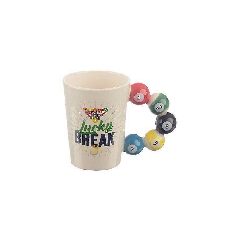 Taza con forma de Bolas de billar