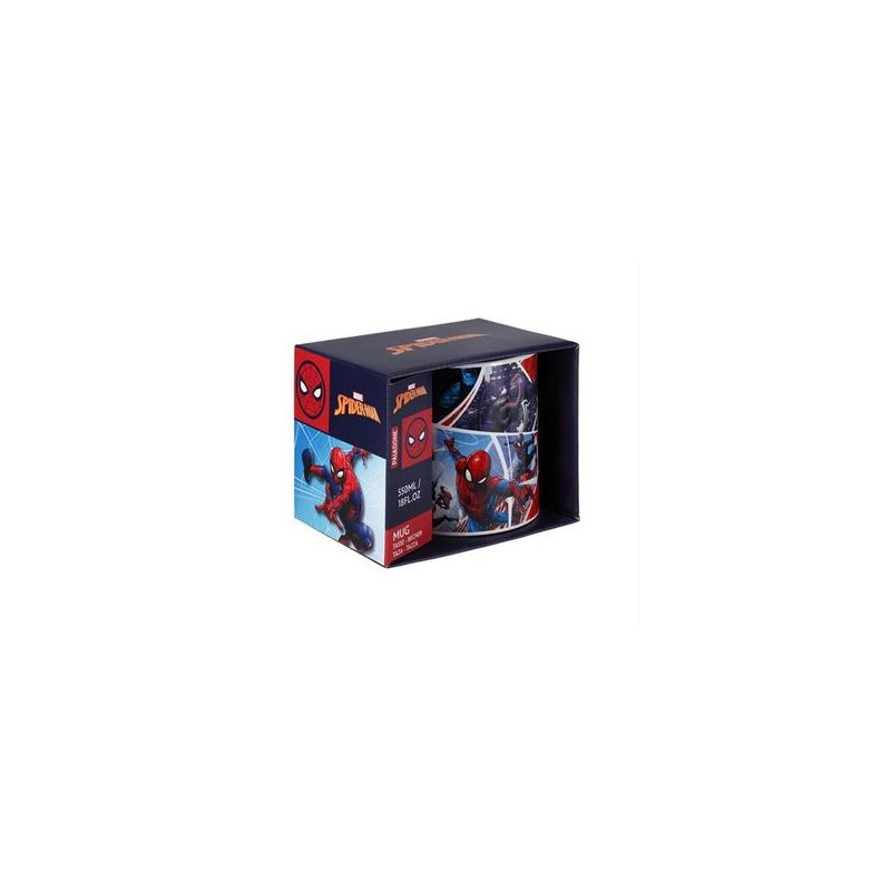 Taza XL página de cómic Spider-Man 550 ml