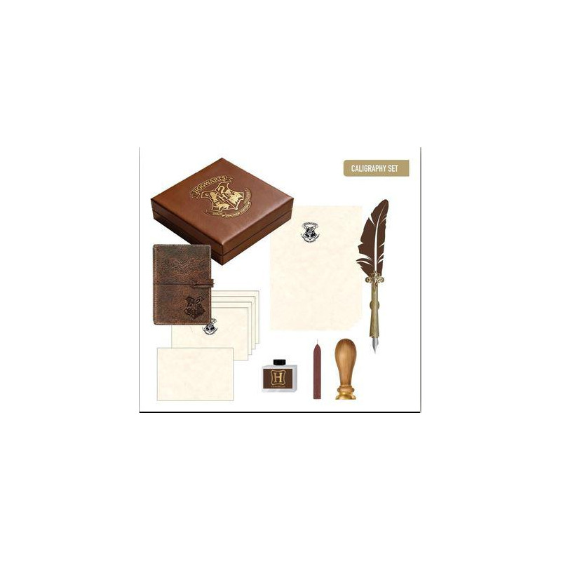SET PAPELERIA CALIGRAFIA HARRY POTTER