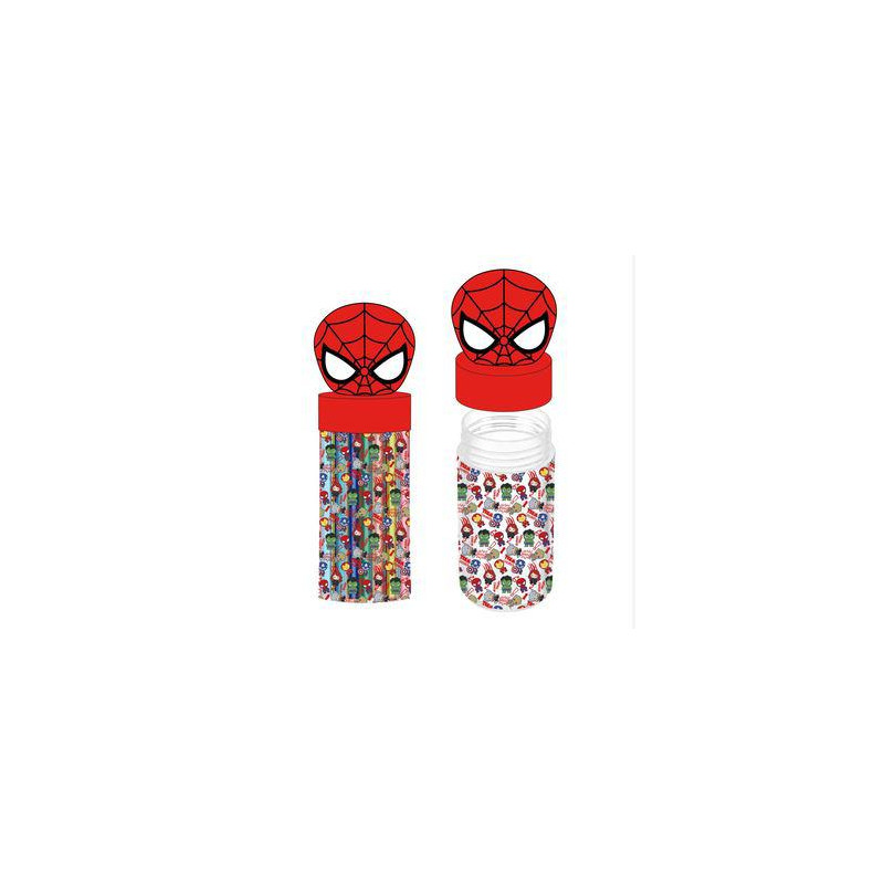 ESTUCHE CON ROTULADORES SPIDERMAN