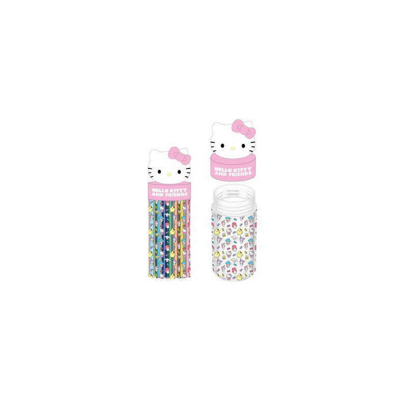 ESTUCHE CON ROTULADORES HELLO KITTY 