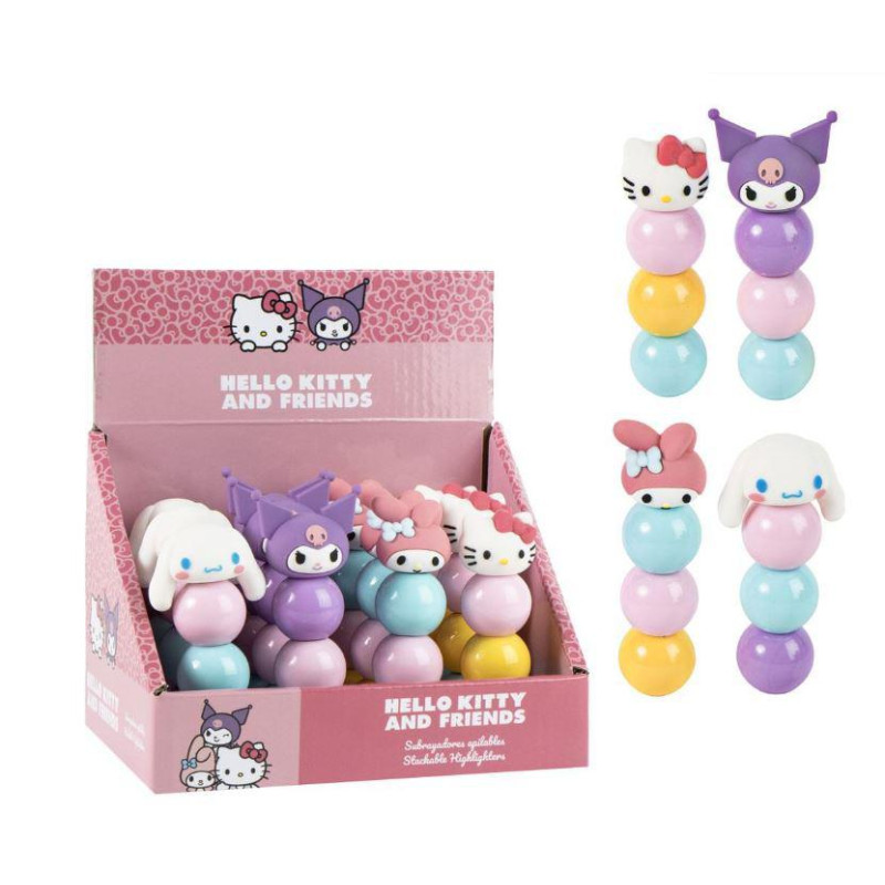 SUBRAYADORES APILABLES HELLO KITTY 