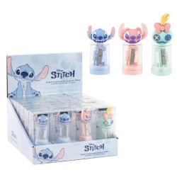 SACAPUNTAS CONTENEDOR STITCH