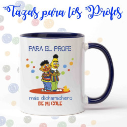 Taza ceramica profesores para el mas dicharachero