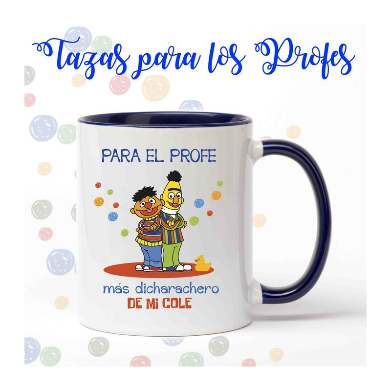 Taza ceramica profesores para el mas dicharachero