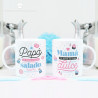 PACK DE TAZAS - PAPÁS SOIS LO MÁS