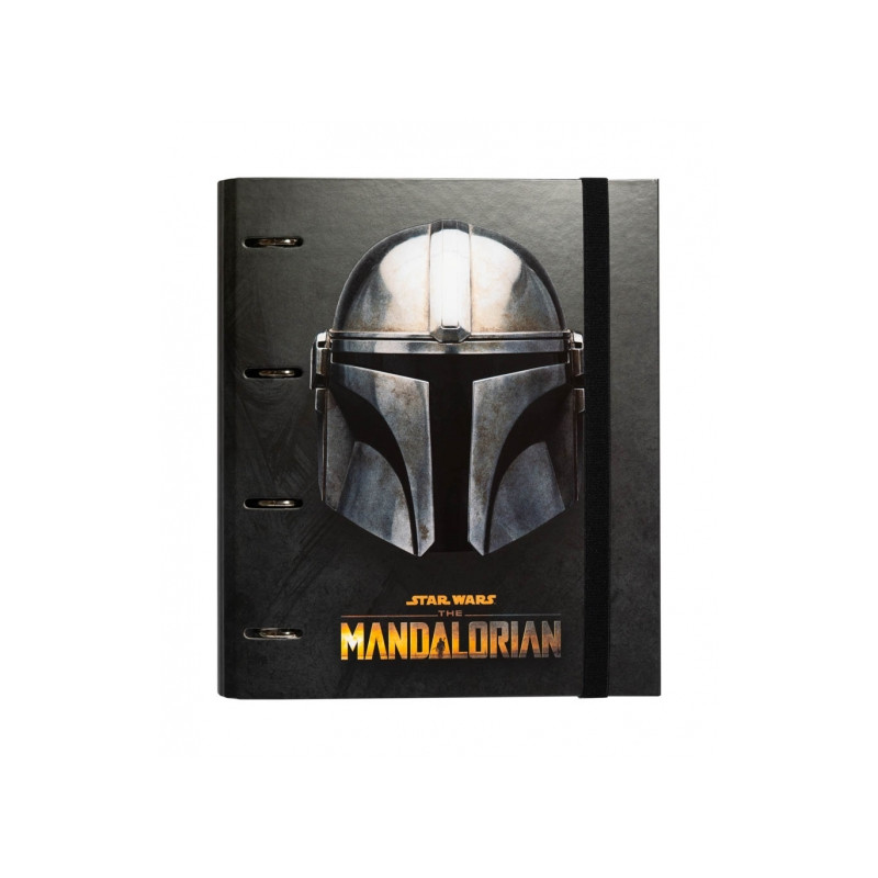 Carpeta 4 Anillas Troquelada Premium The Mandalori