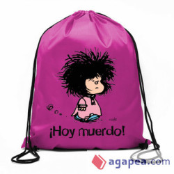 Bolsa de cuerdas Mafalda ¡Hoy muerdo!