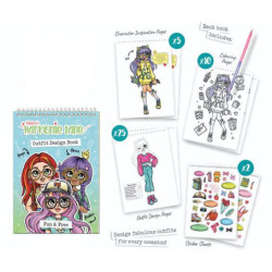 Cuaderno Diseña Tu Outfit Harmonie Lane-Fun & Free