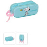 PORTATODO DOBLE 3D SNOOPY AZUL