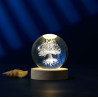 Lampara Bola de Cristal Grande Arbol
