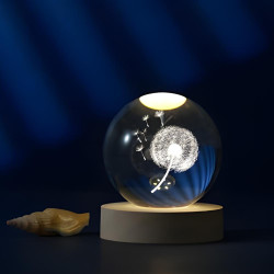 LÁMPARA DE MESA LED DIENTE DE LEON