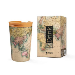 TAZA VIAJE OLD MAP 260ml