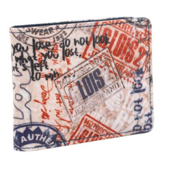 Cartera De Hombre Lois Rundle En Lona