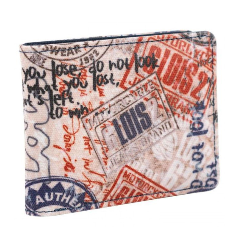 Cartera De Hombre Lois Rundle En Lona