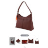 Bolso Hombro Lois Whisler GRANATE