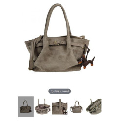 Bolso De Hombro Con Bandolera Lois TAUPE
