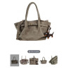 Bolso De Hombro Con Bandolera Lois TAUPE
