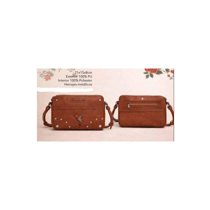 Bandolera Frida ALETEO MARRON