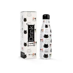 BOTELLA TERMICA 500ml GATOS