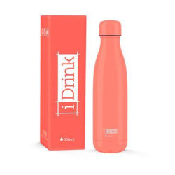 BOTELLA TERMICA 500ml CORAL 