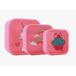 SET SNACK BOX UNICORNIO 