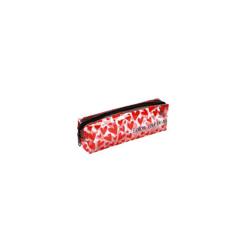 ESTUCHE PVC FOLLOW YOUR HEART 