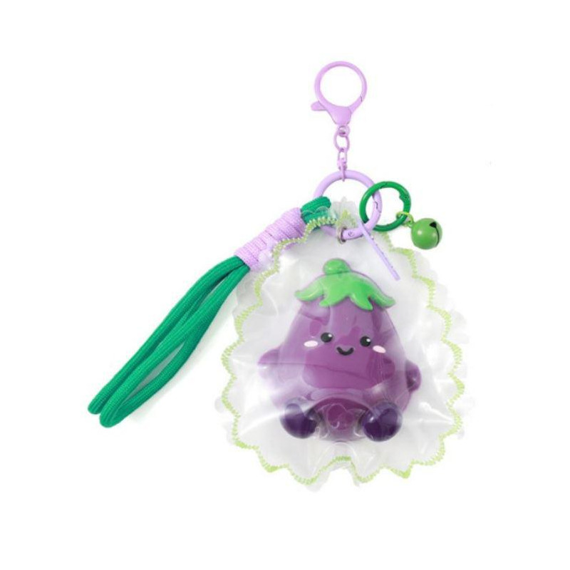 Llavero JellyPop Berenjena 