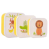 SET SNACK BOX ANIMALS 