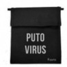 Funda Puto Virus de tela para mascarilla