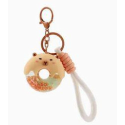 LLAVERO DONUT CAPYBARA 