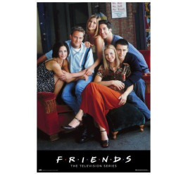 POSTER FRIENDS PERSONAJES
