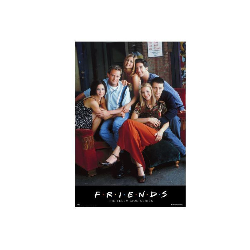 POSTER FRIENDS PERSONAJES