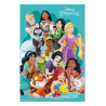 POSTER DISNEY PRINCESAS Y MASCOTAS