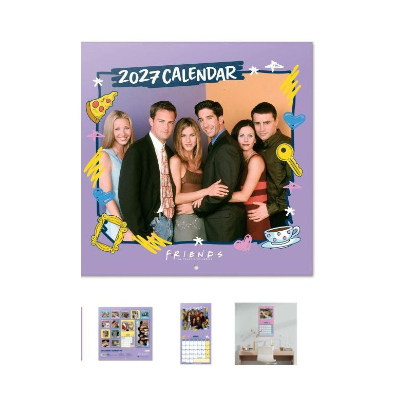 CALENDARIO 2027 30X30 FRIENDS