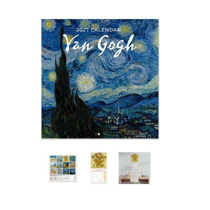 CALENDARIO 2027 30X30 VAN GOGH