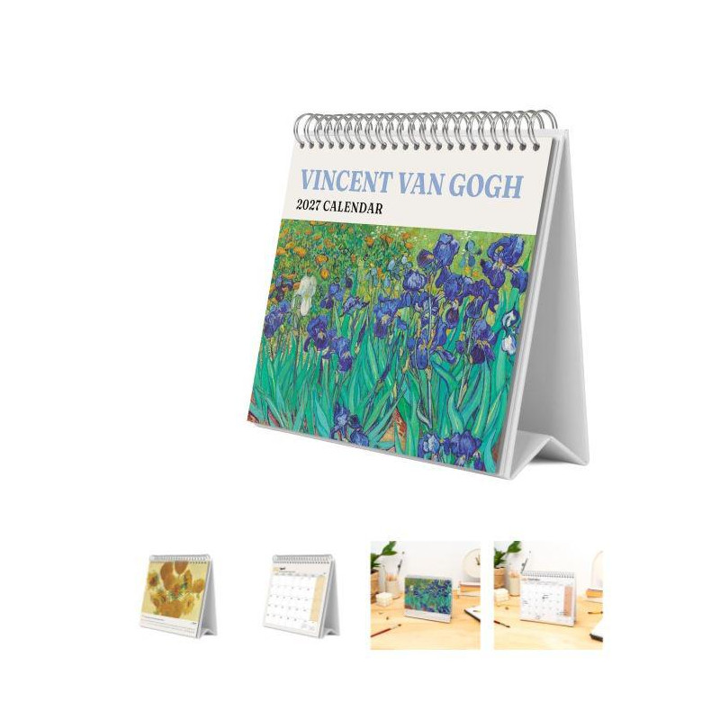 CALENDARIO DE ESCRITORIO 2027 VAN GOGH