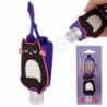 Gel desinfectante de manos funda Gato