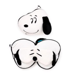 Almohada de Viaje con Antifaz Relaxeazzz Snoopy