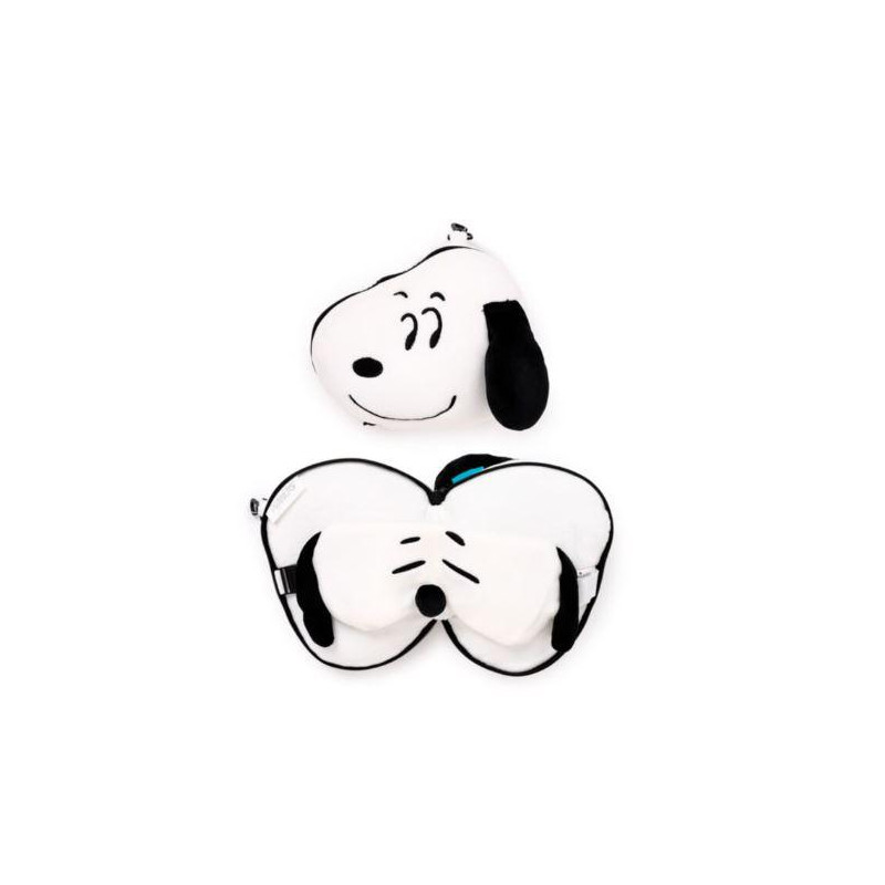 Almohada de Viaje con Antifaz Relaxeazzz Snoopy