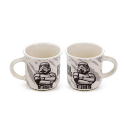 Set de 2 tazas de espresso soldado imperial